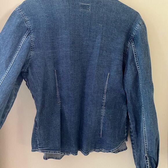 Calvin Klein Indigo Denim Jacket Shirt - Picture 4 of 4
